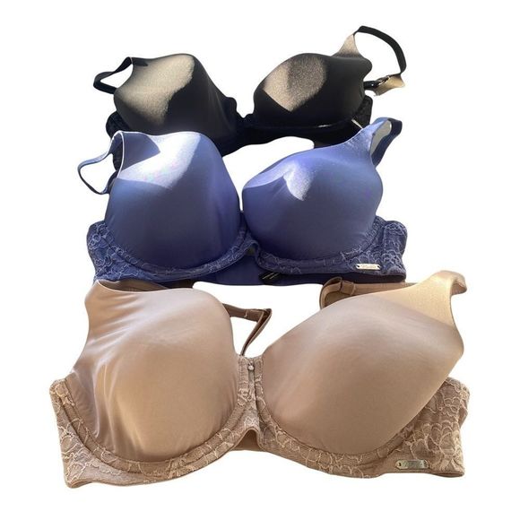 COPY - 3/$40Montelle intimates underwire lightly padded bra size E 30. - Picture 1 of 12